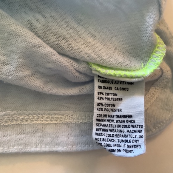 AMERICAN EAGLE Blue Ombre Favorite T-Shirt SIZE XL (From 2013) Women’s - Picture 2 of 4